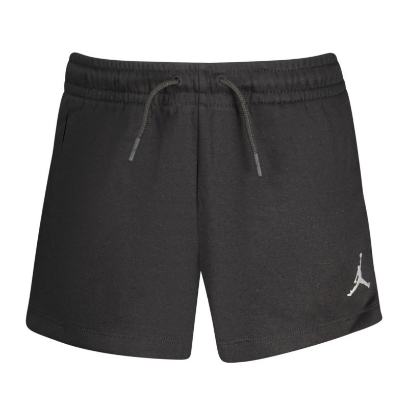 Къси панталони за момичета, черни JORDAN 45D754_NE023BLA