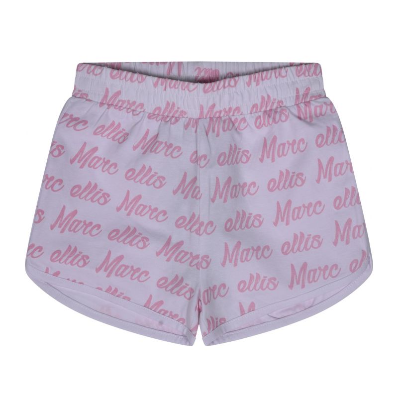 Къси панталони момиче MARC ELLIS JMNSO01434-WHITE-PINK