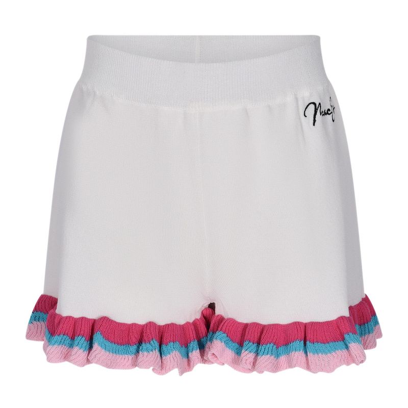 Къси панталони момиче MARC ELLIS JMJSO01205-WHITE