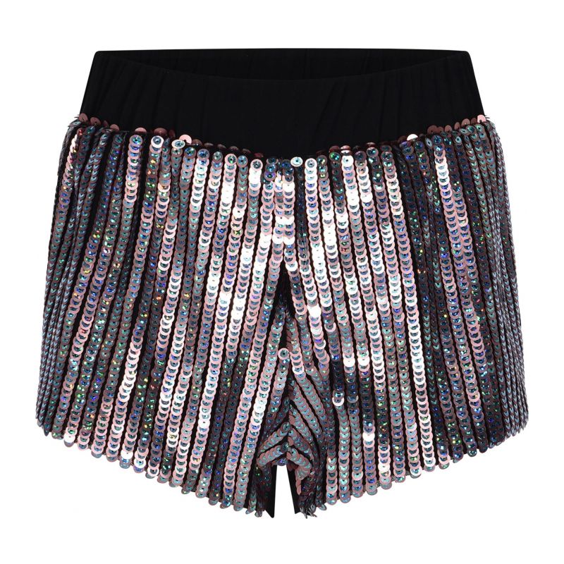 Къси панталони момиче MARC ELLIS JMJSO01175-BLACK-MULTICOLOR