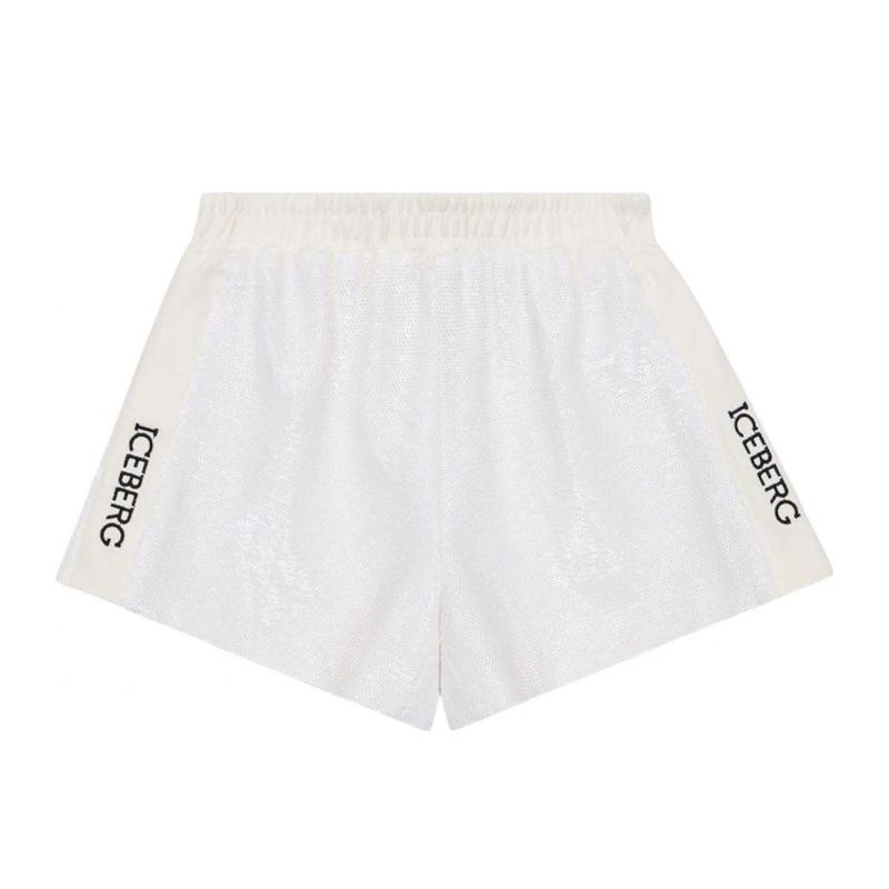 Къси панталони момиче ICEBERG SHICE5160J-V1-WHITE