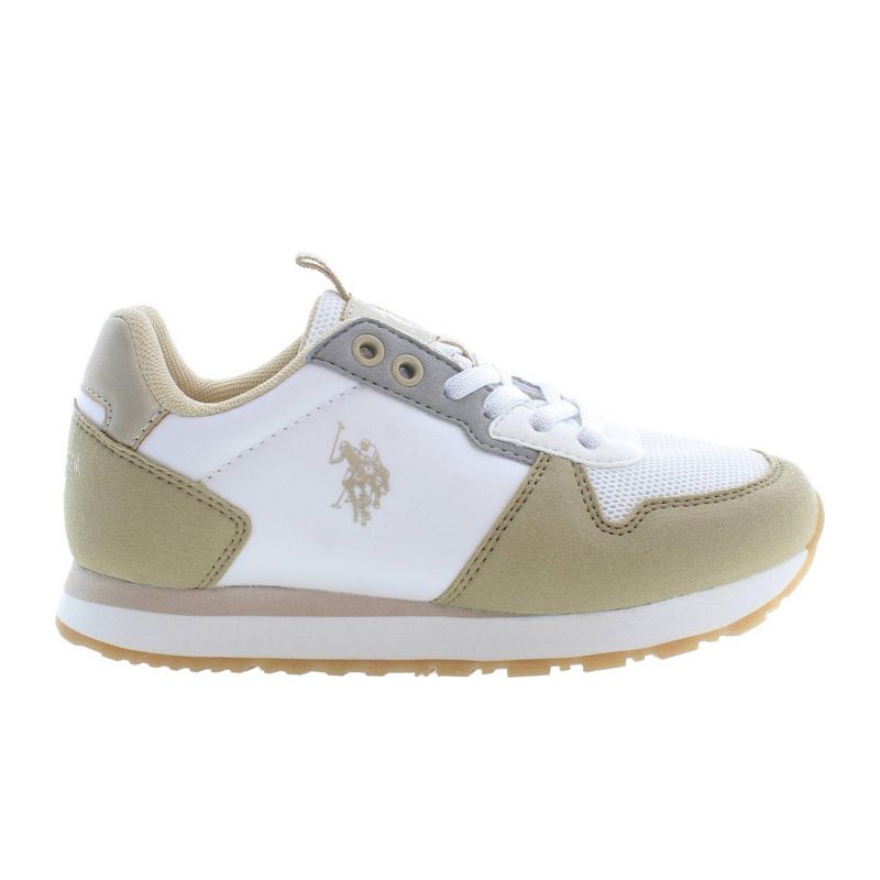Маратонки U.S. POLO  BEST PRICE NOBIK008K3TH1_BE56465_BEIGEWHI-L