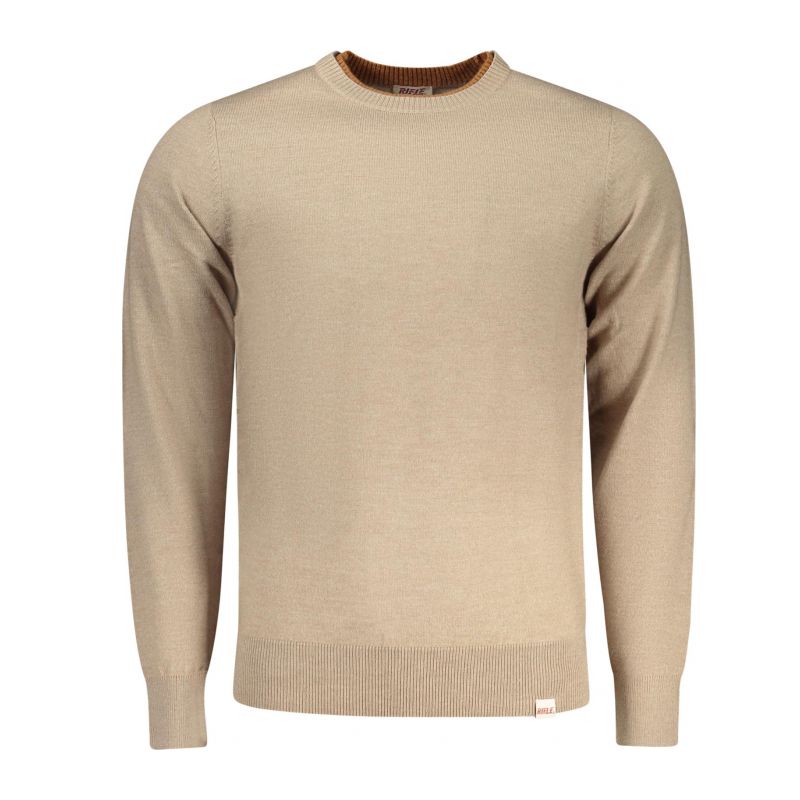 Мъжка бежова риза с пушка RIFLE RFTR456_BESABBIA