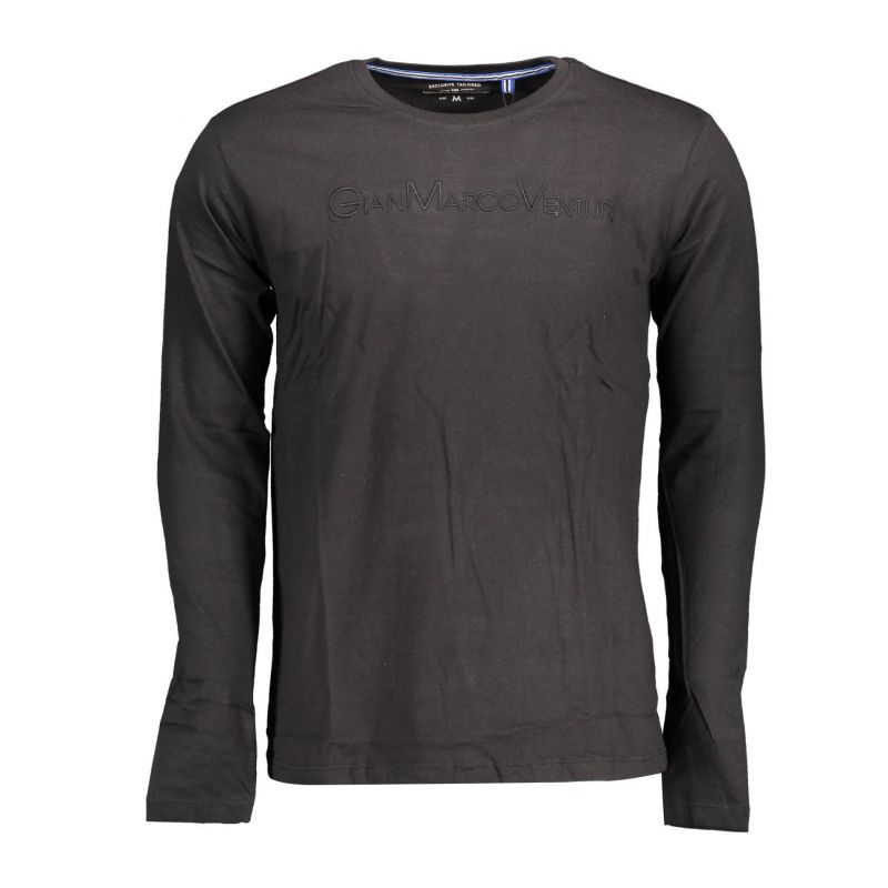 Мъжка блуза с дълъг ръкав GIAN MARCO VENTURI AU28013-FORMENT_BLACK