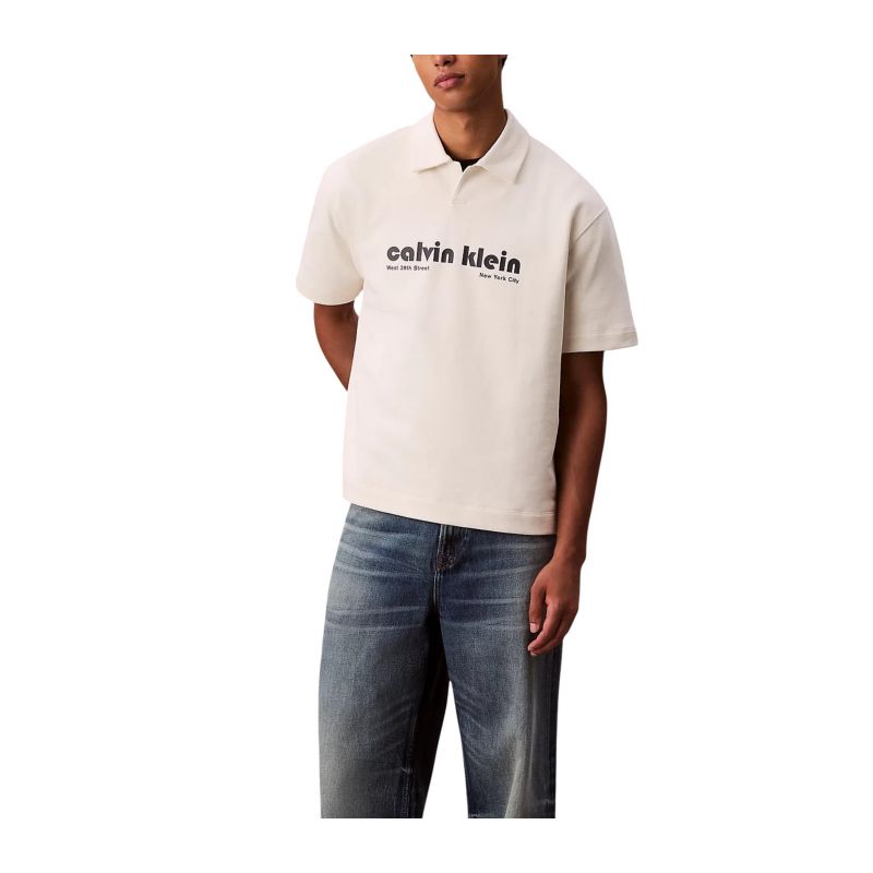 Мъжка блуза с яка CALVIN KLEIN 495577