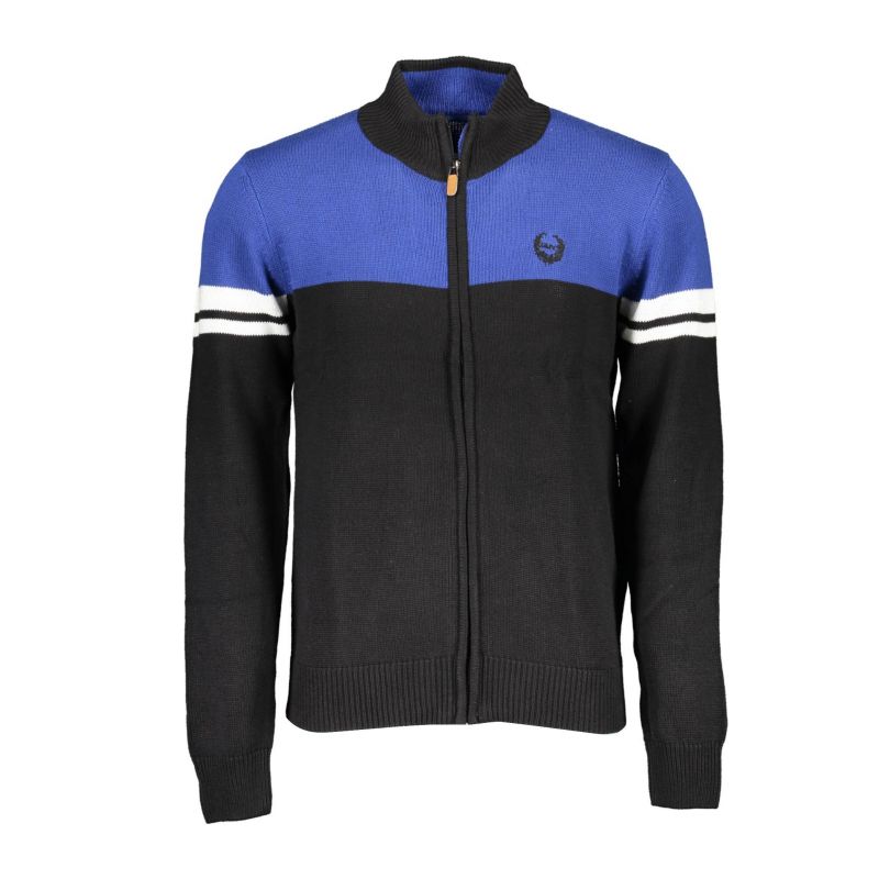 Мъжка жилетка GIAN MARCO VENTURI AU00424-FEDORO_NERO_ROYAL-BLUEBLACK