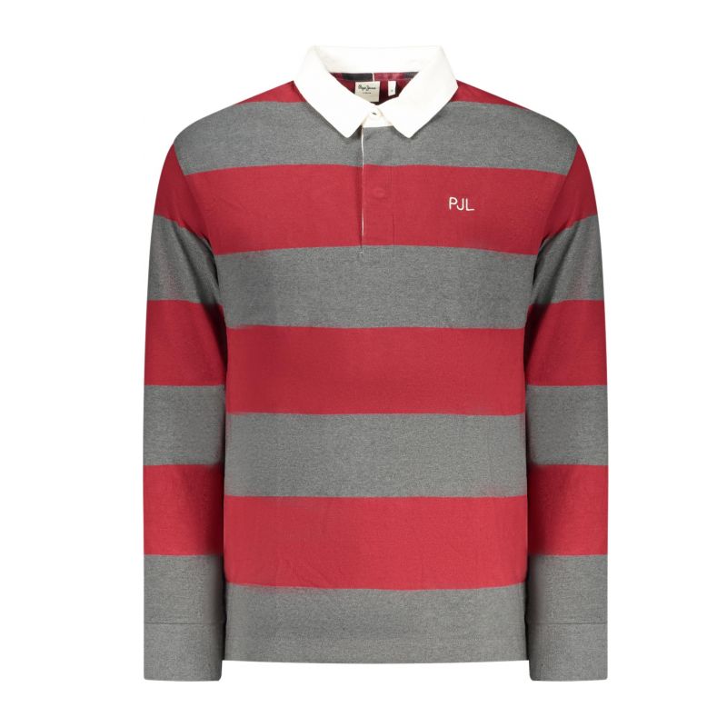 Мъжка поло близа с дълъг ръкав , червена PEPE JEANS PM5400022CRAIG_RO287