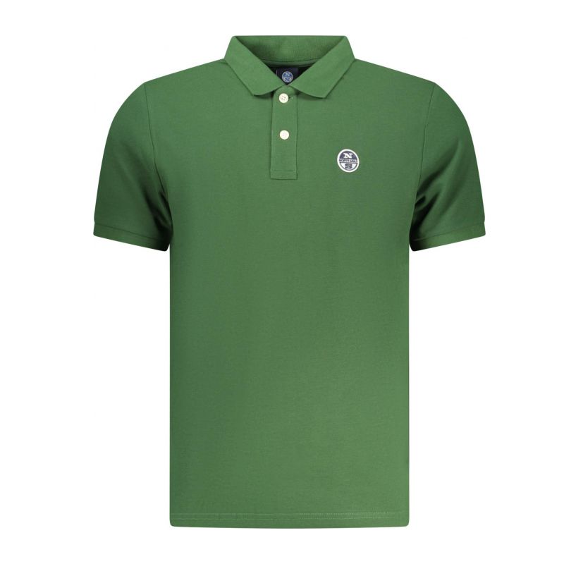 Мъжка поло близа с къс ръкав , зелена NORTH SAILS 995000000_VE0400