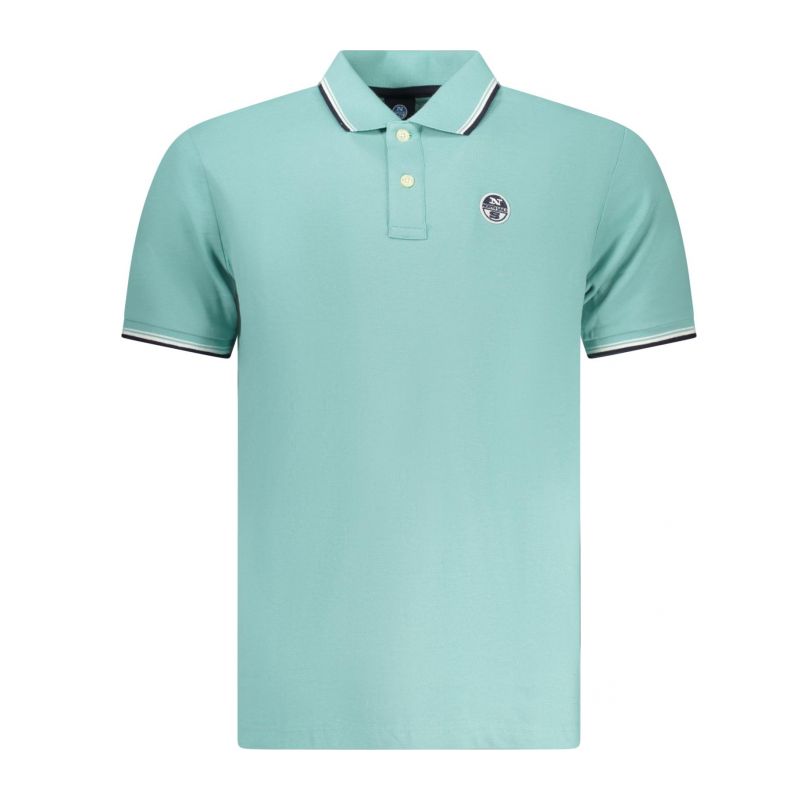 Мъжка поло близа с къс ръкав , синя NORTH SAILS 995029000_AZ0759