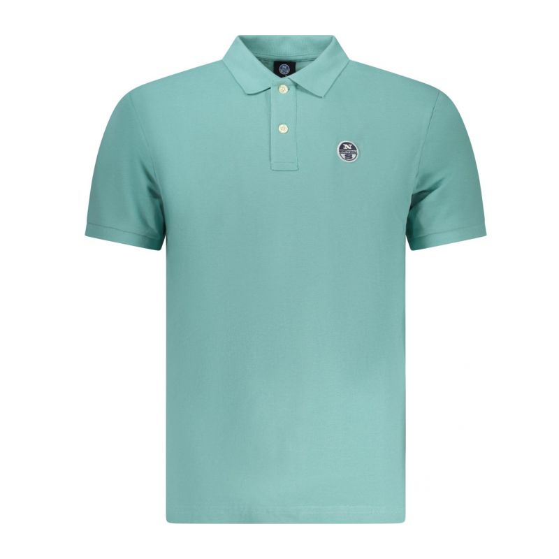 Мъжка поло близа с къс ръкав , синя NORTH SAILS 995000000_AZ0759