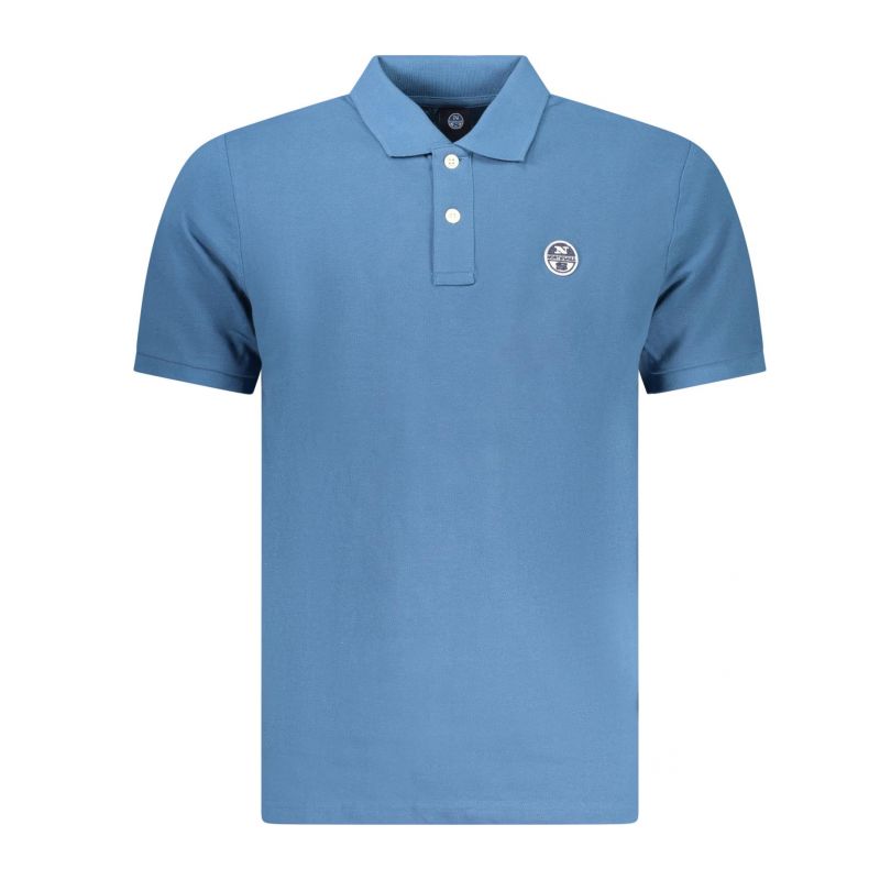 Мъжка поло близа с къс ръкав , синя NORTH SAILS 995000000_BL0776