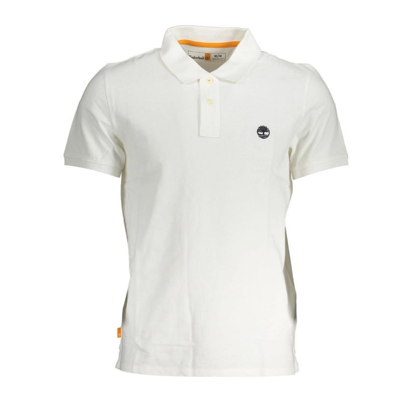 Мъжка поло тениска с къс ръкав , бяла TIMBERLAND TB0A2BRY_65EC89C_BIANCO100