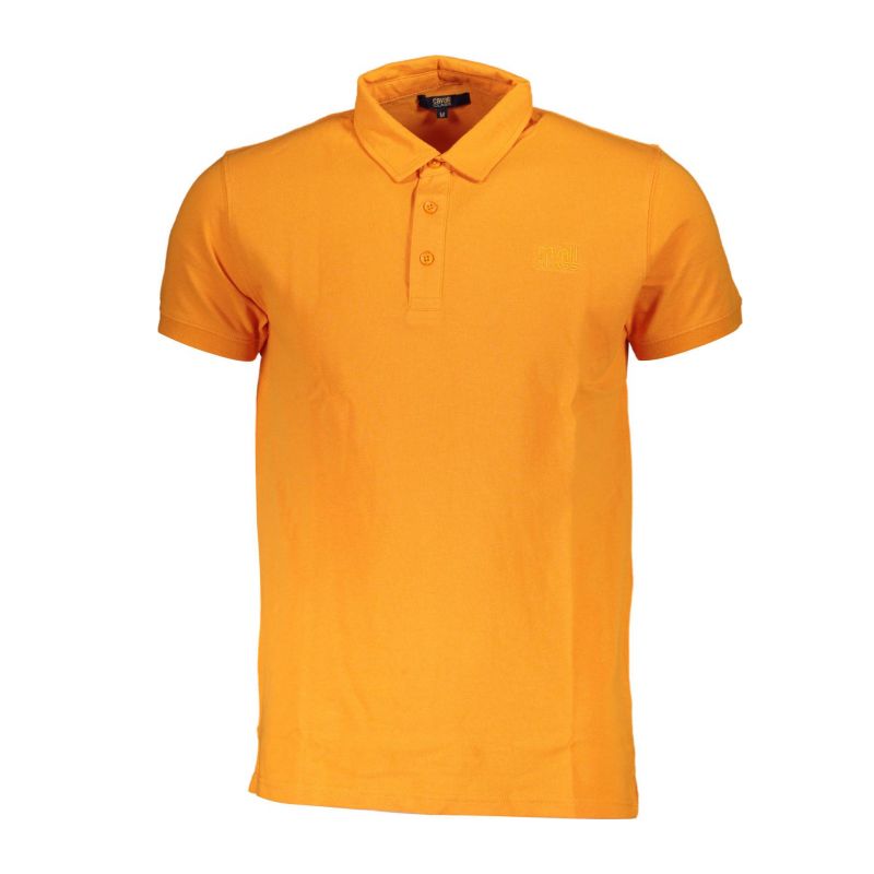 Мъжка поло тениска с къс ръкав , оранжева CAVALLI CLASS QXT64UKB002_5331A48_ARANCIO015