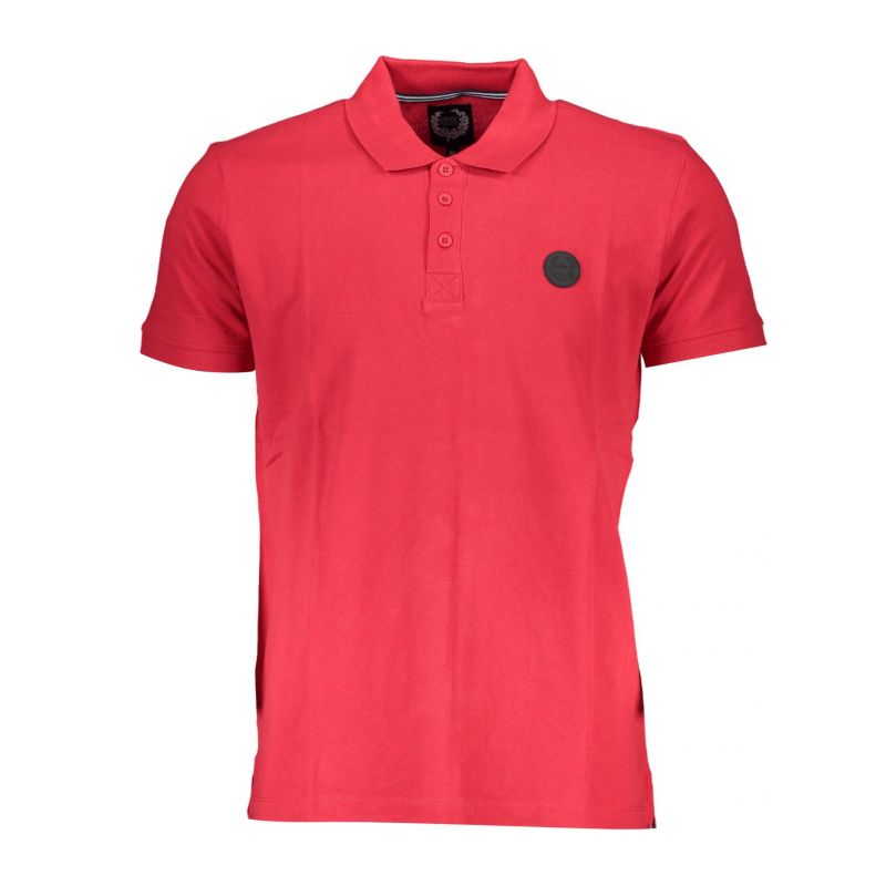 Мъжка поло тениска с къс ръкав , червена GIAN MARCO VENTURI AU00799MARIANO_97A6D3C_ROSSORED