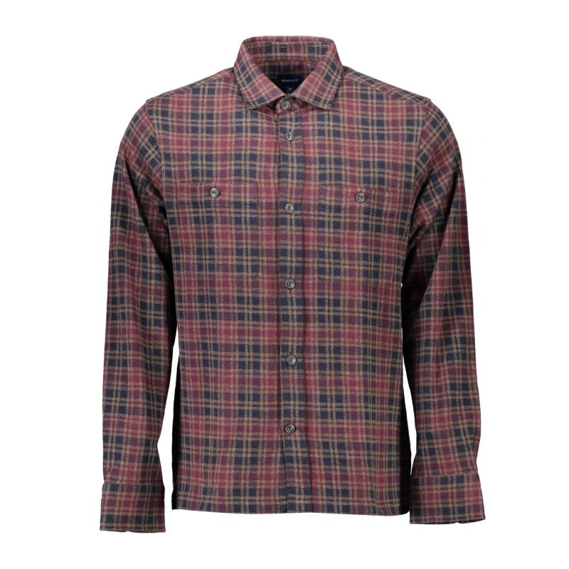 Мъжка риза GANT 19033004964_MARRONE_241-RAIN-DRUM