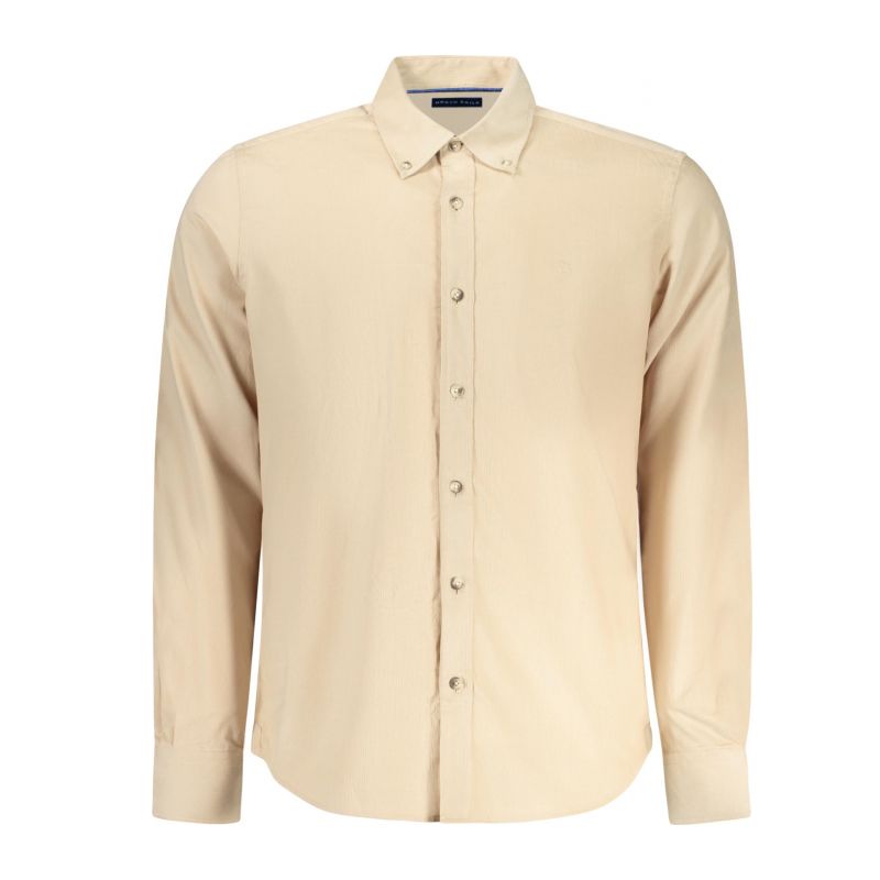 Мъжка риза с дълъг ръкав , бежова NORTH SAILS 664424000_BE0915