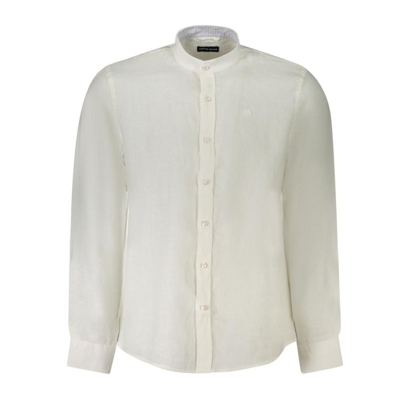 Мъжка риза с дълъг ръкав , бяла NORTH SAILS 664369000_BI0101