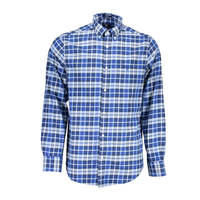 Мъжка риза с дълъг ръкав , синя GANT 18033011530_8C39F7E_BLU436