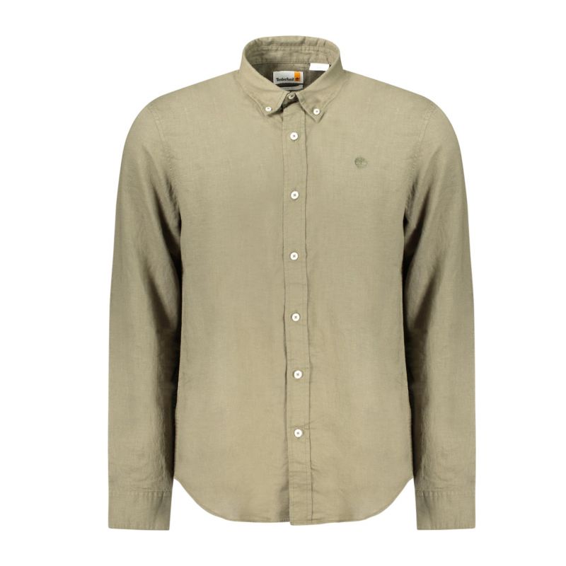 Мъжка риза с дълъг ръкав зелена TIMBERLAND TB0A2DR9_VEA58