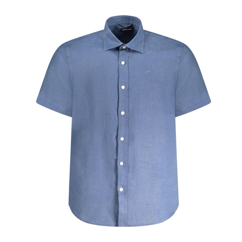 Мъжка риза с къс ръкав , синя NORTH SAILS 664370000_BL0787