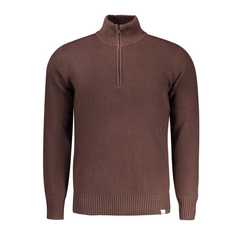 Мъжка риза с пушка, кафява RIFLE RFTR436_MAMORO