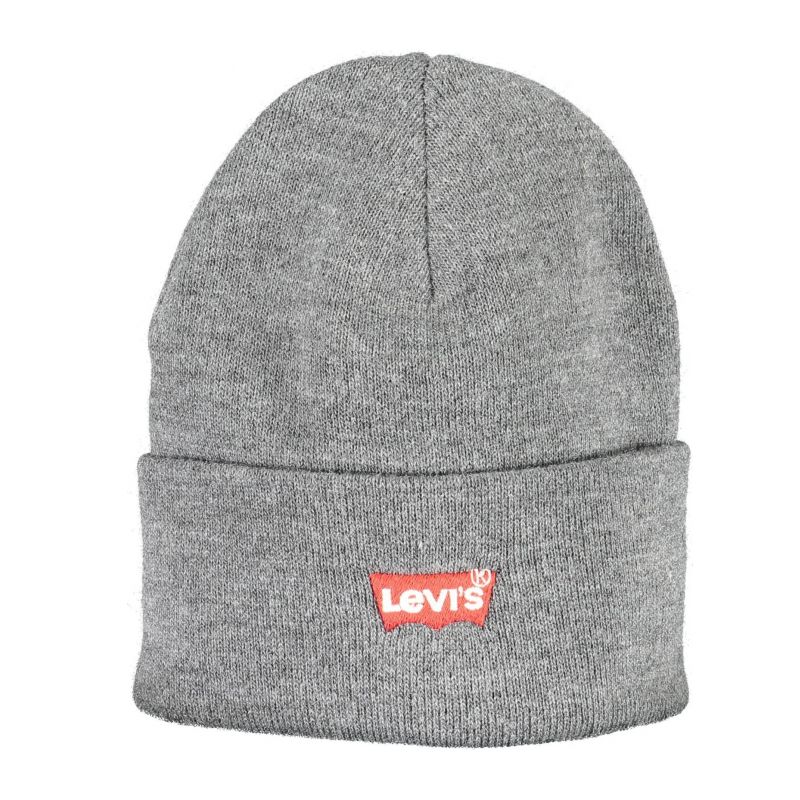 Мъжка сива шапка levi's LEVIS 230791-0011_GRIGIO_0055