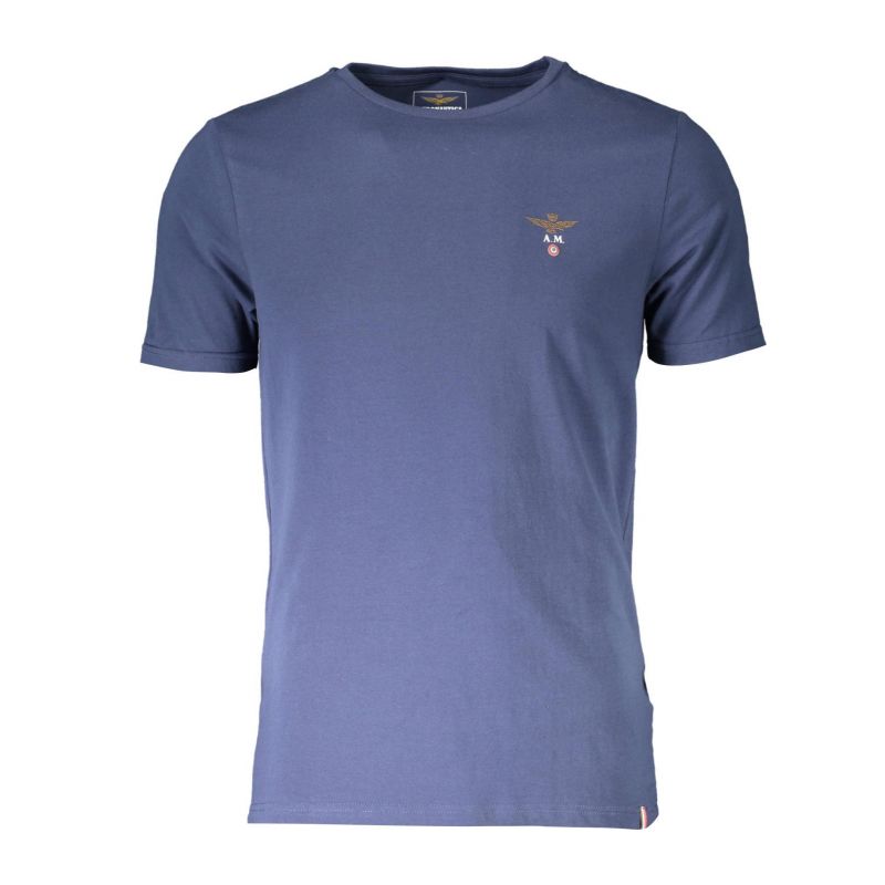Мъжка синя тениска за открито  AERONAUTICA MILITARE SCOTI001J508_A0E05A7_BLU08184