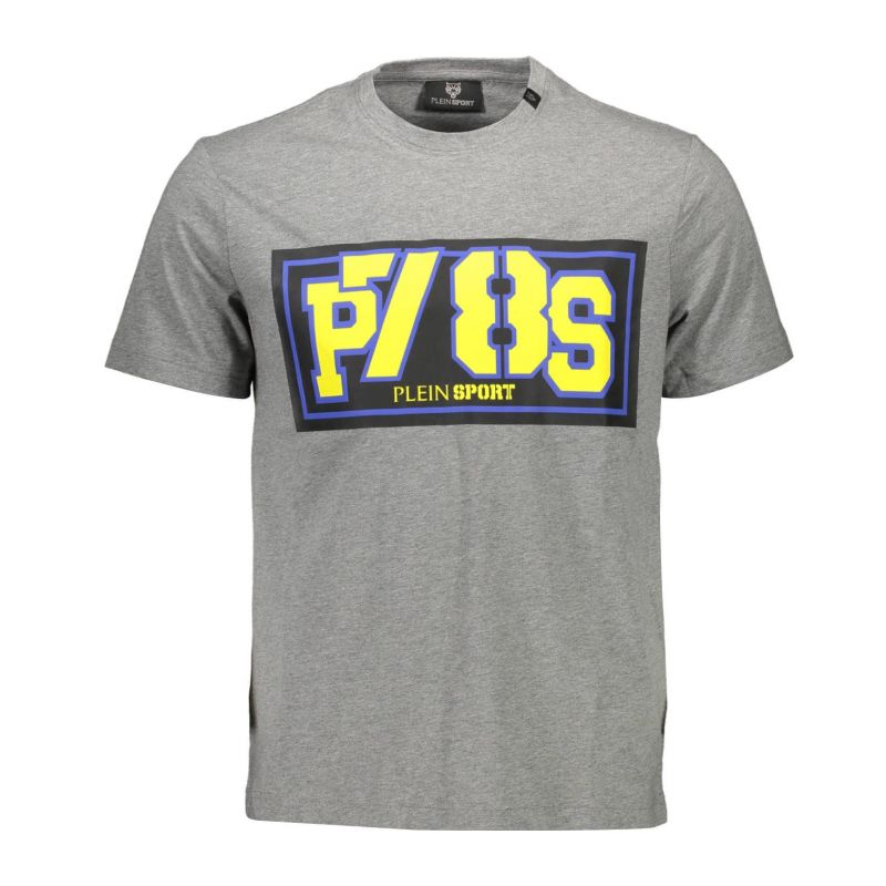 Мъжка тениска PLEIN SPORT TIPS116_GRIGIO_94-GREY