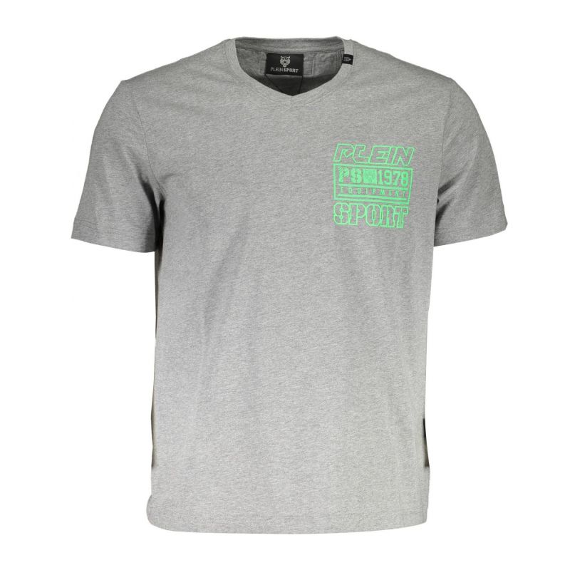 Мъжка тениска PLEIN SPORT TIPS103_GRIGIO_94-GREY