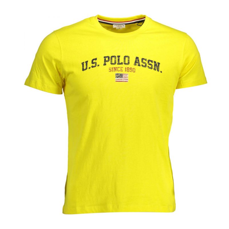 Мъжка тениска U.S. POLO 61504-49351_GIALLO_310