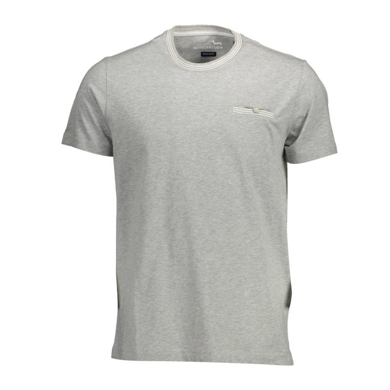 Мъжка тениска HARMONT&BLAINE IRH150-021152_GRIGIO_915