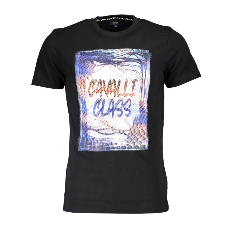 Мъжка тениска CAVALLI CLASS QXT61O-JD060_NERO_05051