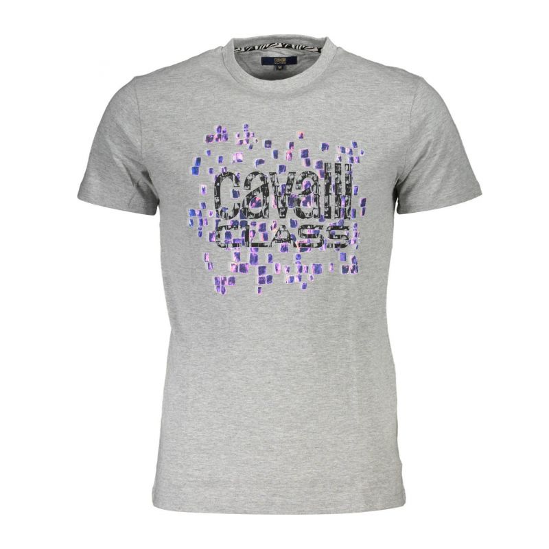 Мъжка тениска CAVALLI CLASS QXT61U-JD060_GRIGIO_04965
