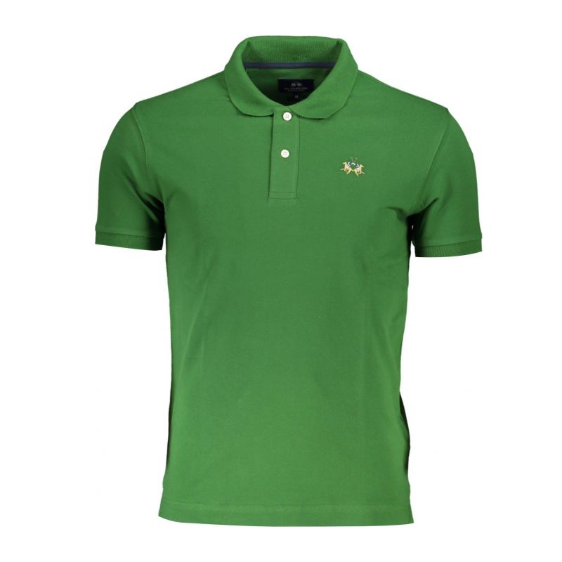 Мъжка тениска LA MARTINA CCMP02PK001_5A1C55D_VERDE03045