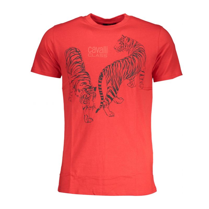 Мъжка тениска CAVALLI CLASS QXT62YJD060_RO02000