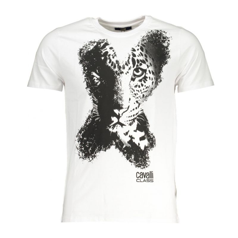 Мъжка тениска CAVALLI CLASS QXT63AJD060_BI00053