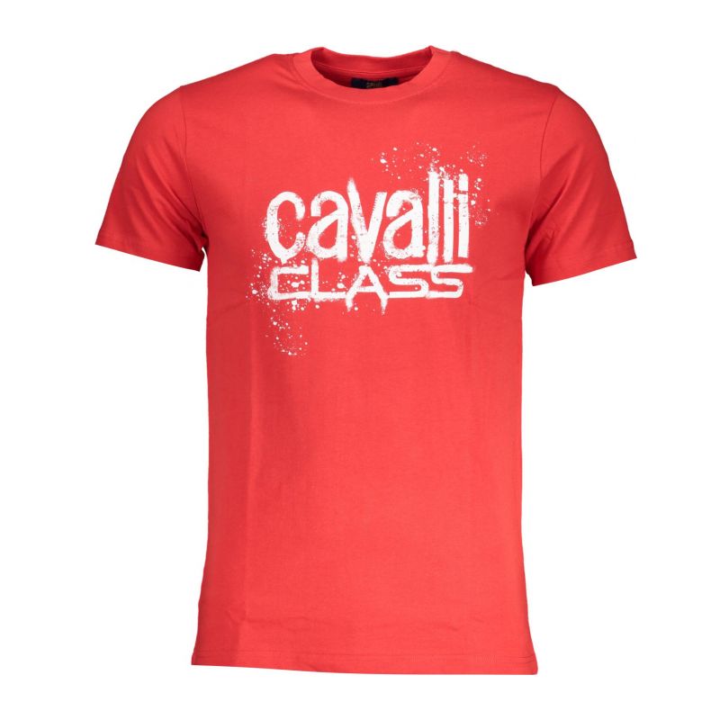 Мъжка тениска CAVALLI CLASS QXT62PJD060_RO02000