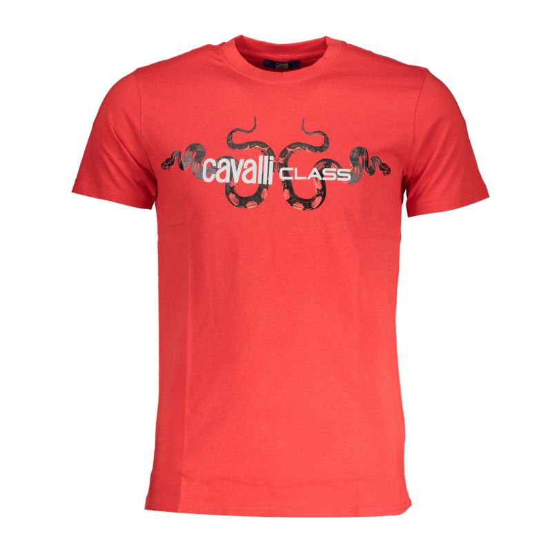 Мъжка тениска CAVALLI CLASS QXT63GJD060_RO02000