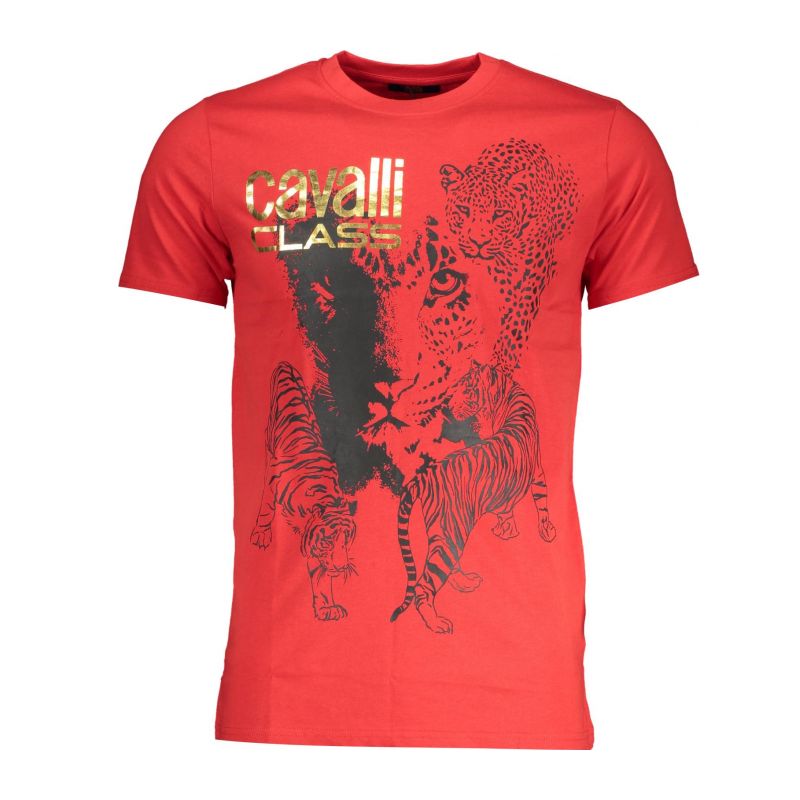 Мъжка тениска CAVALLI CLASS QXT63BJD060_RO02000