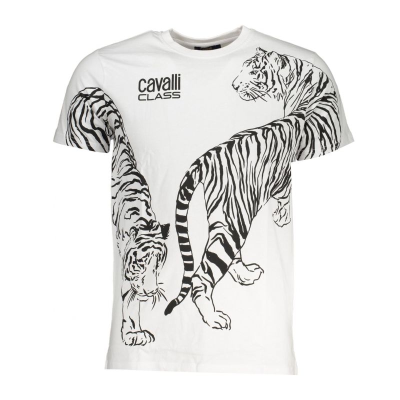 Мъжка тениска CAVALLI CLASS QXT62SJD060_BI00053