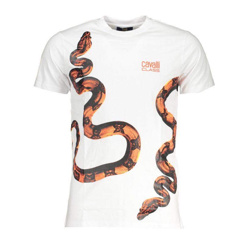 Мъжка тениска CAVALLI CLASS QXT63CJD060_BI00053