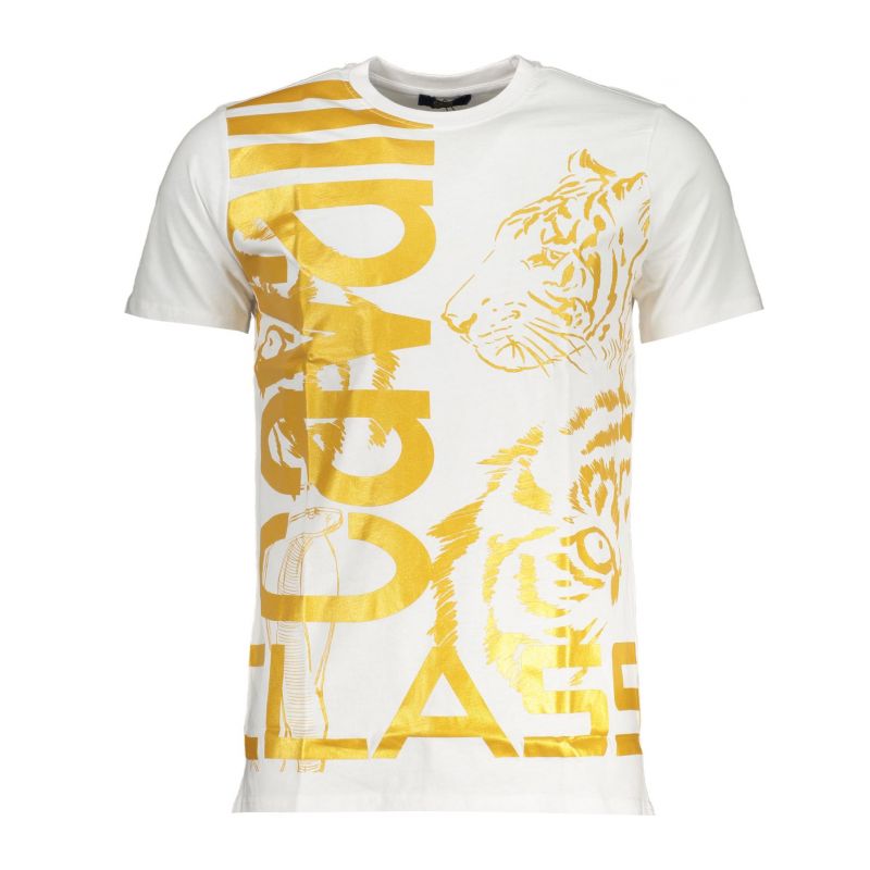 Мъжка тениска CAVALLI CLASS QXT63DJD060_BI00053