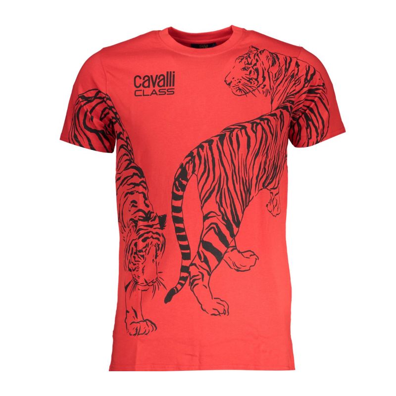 Мъжка тениска CAVALLI CLASS QXT62SJD060_RO02000