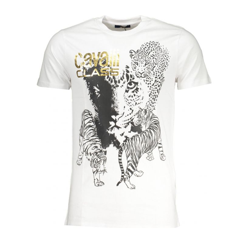 Мъжка тениска CAVALLI CLASS QXT63BJD060_BI00053