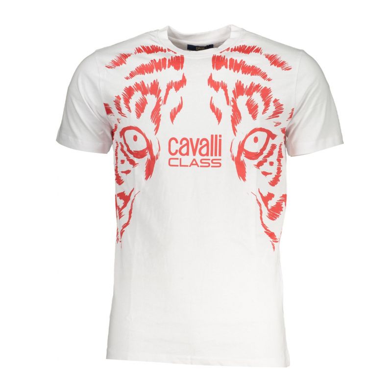 Мъжка тениска CAVALLI CLASS QXT62UJD060_BI00053