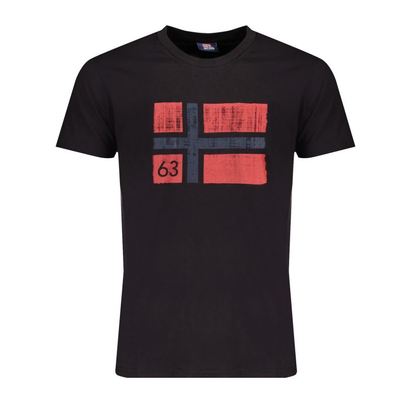 Мъжка тениска NORWAY 1963 846019_NEBLACK