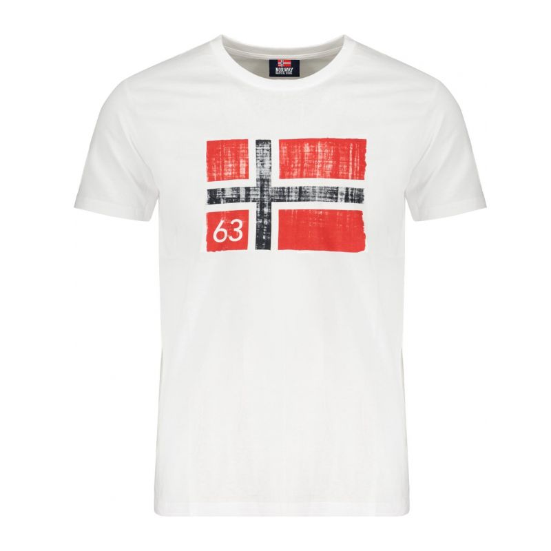 Мъжка тениска NORWAY 1963 846019_BIWHITE