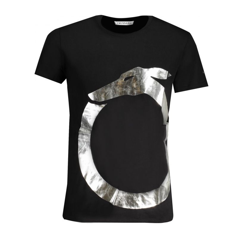 Мъжка тениска TRUSSARDI TRU2MTS01_NE05BLKS
