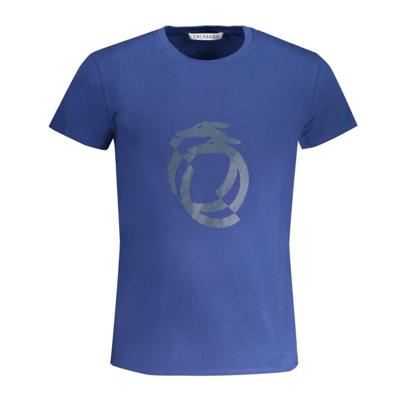 Мъжка тениска TRUSSARDI TRU1MTS01_BLDKBLU