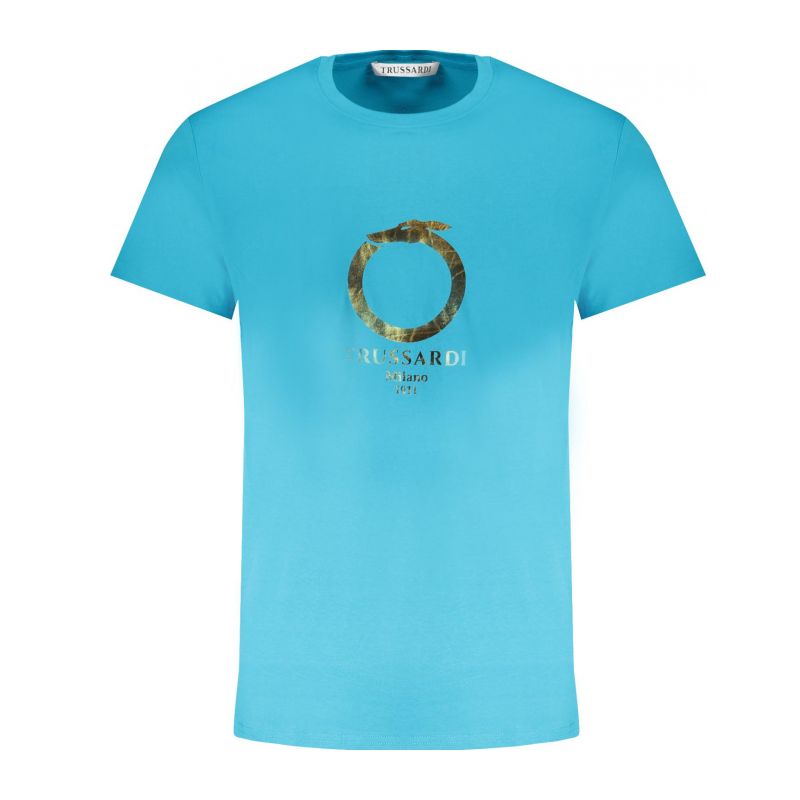 Мъжка тениска TRUSSARDI TRU2MTS03_AZ12TEAL